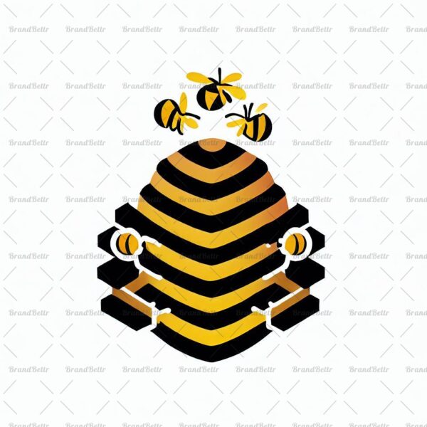 Bienenstock und Bienen